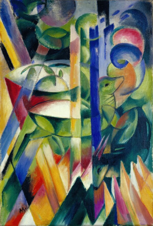 The Little Mountain Goats - Franz Marc