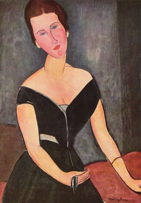 Portrait of Madame Cécile Van Muyden - Amedeo Modigliani