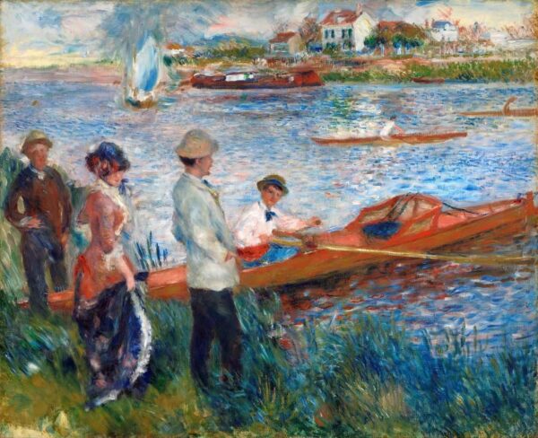 The Rowers at Chatou - Pierre-Auguste Renoir