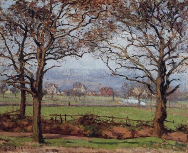 Near Sydenham Hill - Camille Pissarro