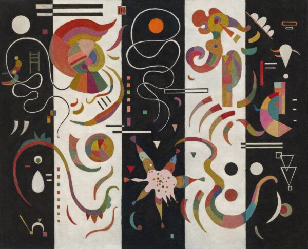 Stripes 1934 - Vassily Kandinsky