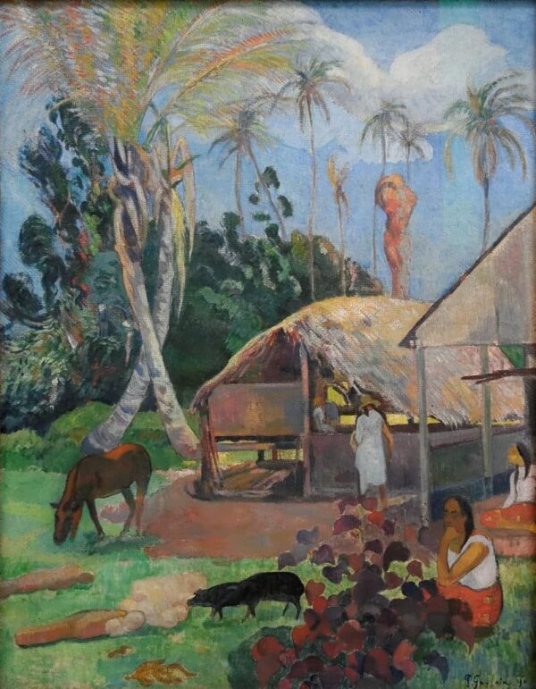 The Black Pigs - Paul Gauguin