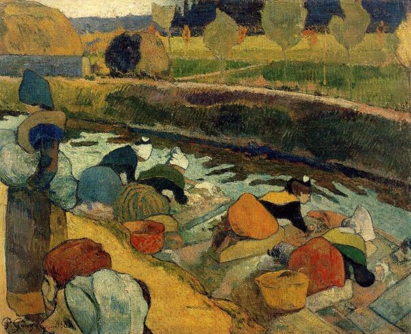 The Washerwomen of Arles I - Paul Gauguin