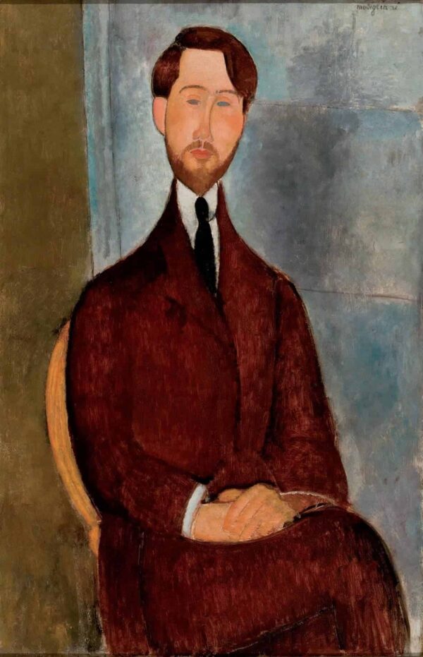 Portrait of Léopold Zborowski - Amedeo Modigliani