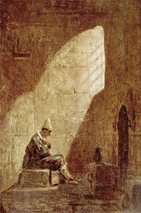 Ash Wednesday – Carl Spitzweg Oil Painting Reproduction