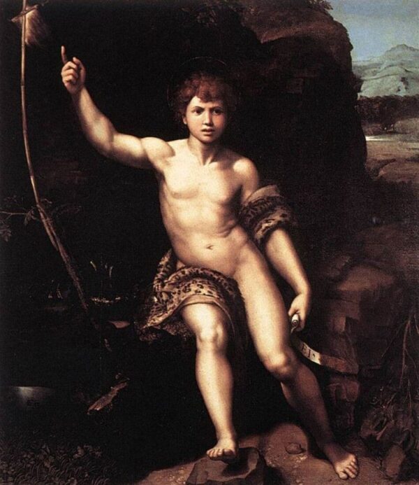 Saint John the Baptist - Raphael (painter)