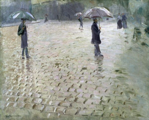 Street of Paris, Rainy Day - Caillebotte