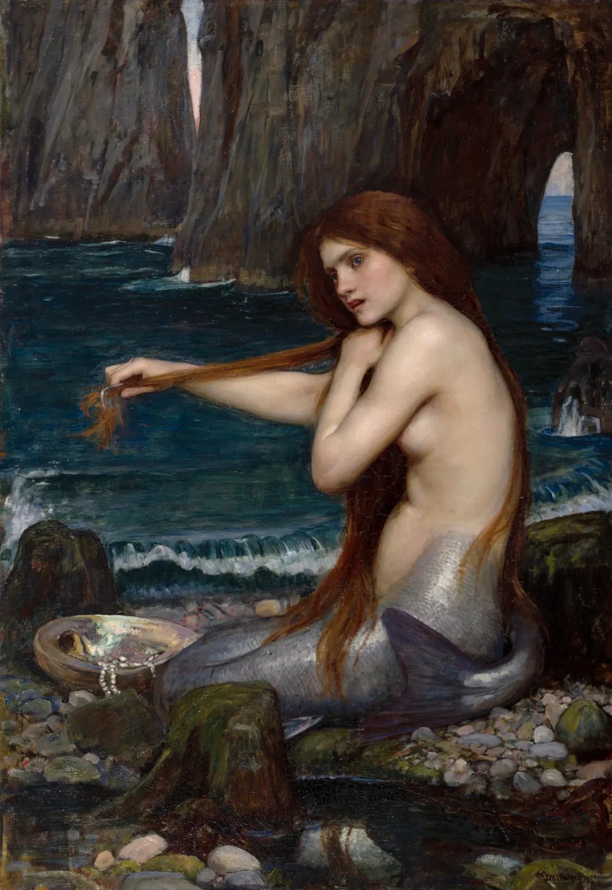 A Mermaid – John William Waterhouse