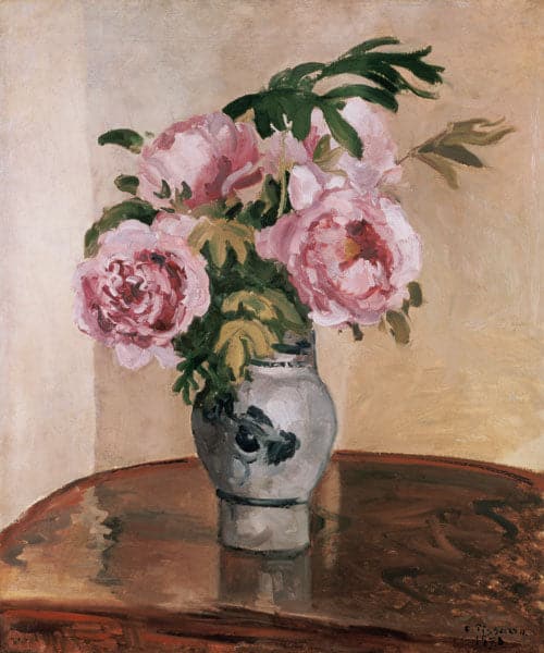 A Vase of Peonies 1875 - Edouard Manet