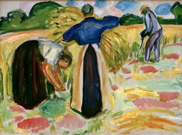 Harvest – Edvard Munch Oil Painting Reproduction