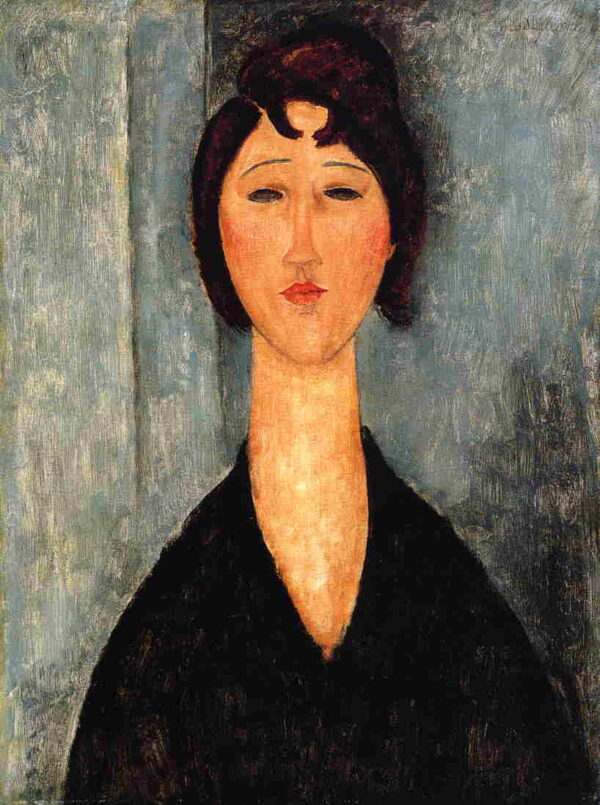 Portrait of a Young Woman II - Amadeo Modigliani