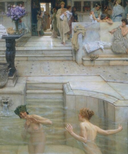 A Favorite Custom - Lawrence Alma-Tadema