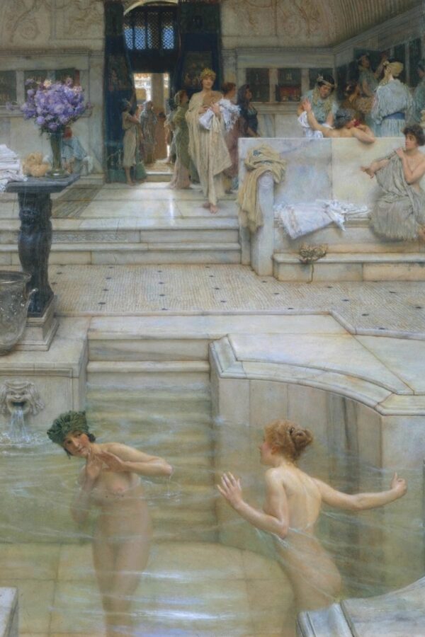 A Favorite Custom - Lawrence Alma-Tadema