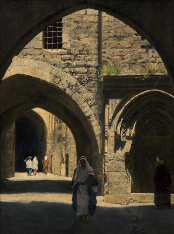 A Street in Jerusalem de John Collier