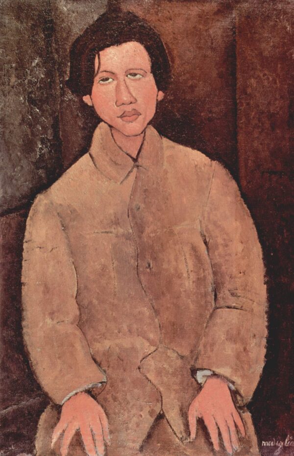 Portrait of Chaïm Soutine - Amedeo Modigliani