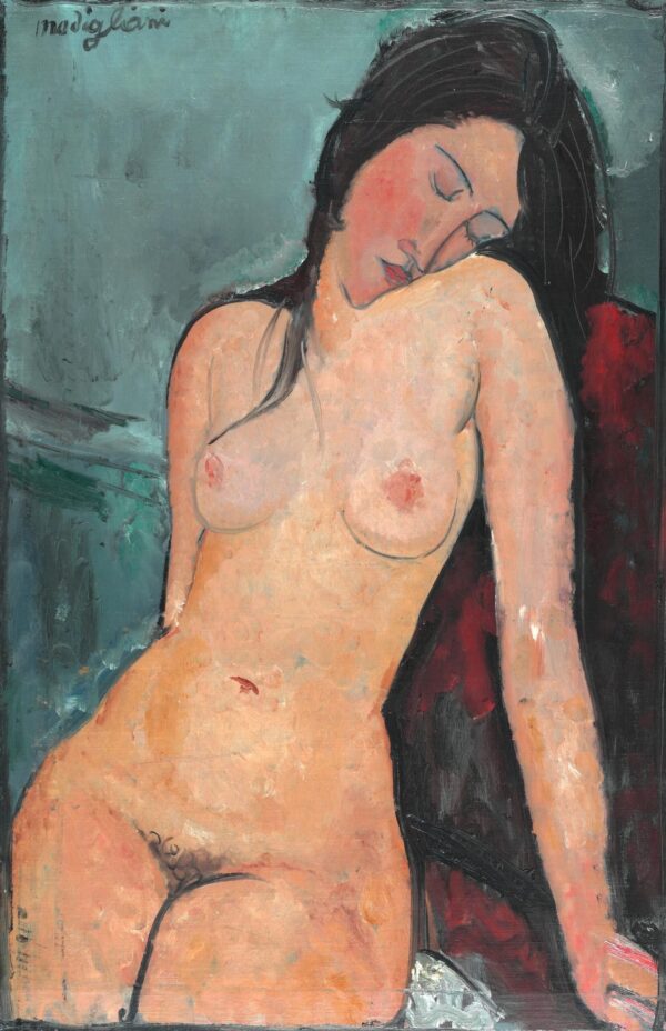 Seated Nude - Amedeo Modigliani