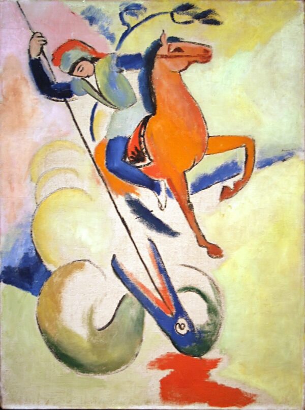 Saint George III - August Macke