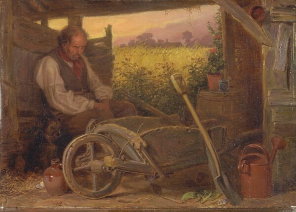 The Old Gardener - Briton Rivière