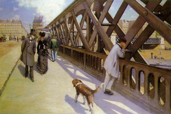 The Europe Bridge - Caillebotte