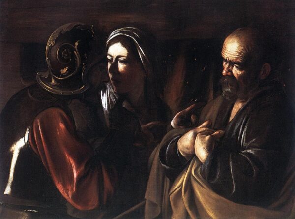 The Denial of Saint Peter - Caravaggio