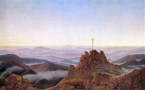 Morning in the Giant Mountains - Caspar David Friedrich Oil Painting Reproduction