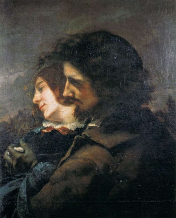 The Lovers - Gustave Courbet