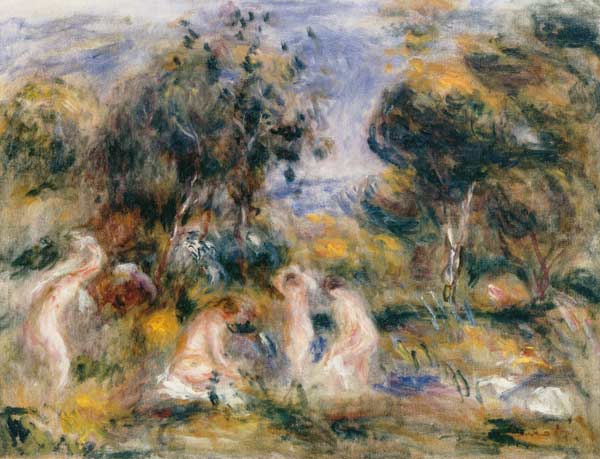 The Bathers - Pierre-Auguste Renoir