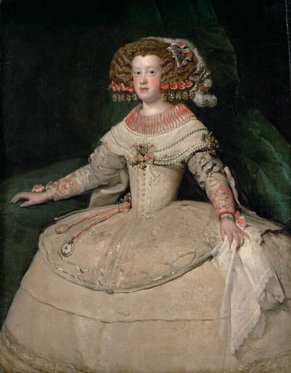 Portrait of Infanta Maria Theresa - Diego Velázquez