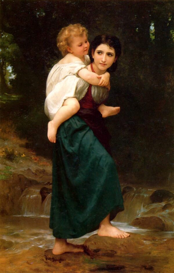 The Ford - William Bouguereau