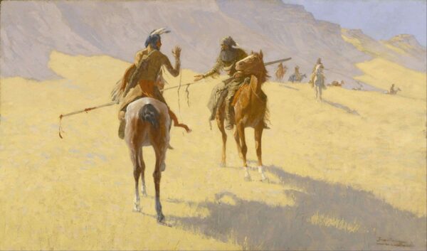 The Parley - Frederic Remington