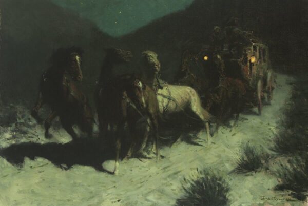 A Stain on the Wind - Frederic Remington