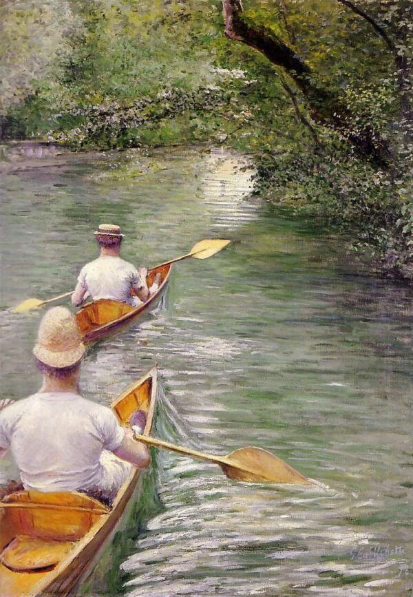 Rowboats - Caillebotte