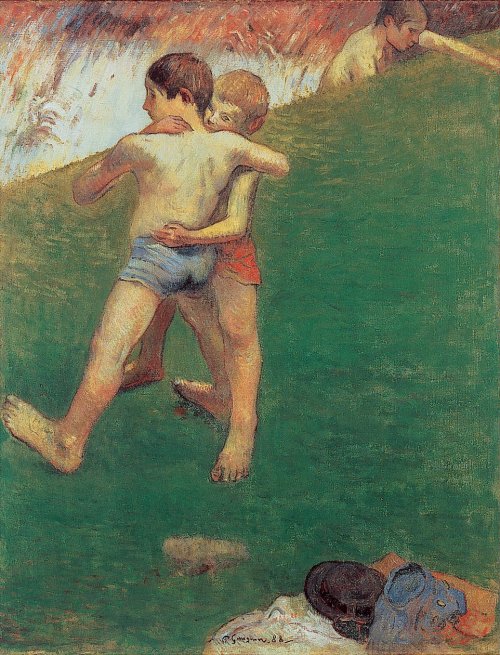 The Fighting Children - Paul Gauguin