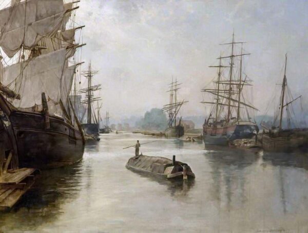 Gloucester Docks - John Collier