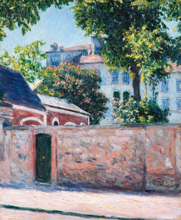 Houses in Argenteuil - Caillebotte Oil Painting Reproduction for Sale