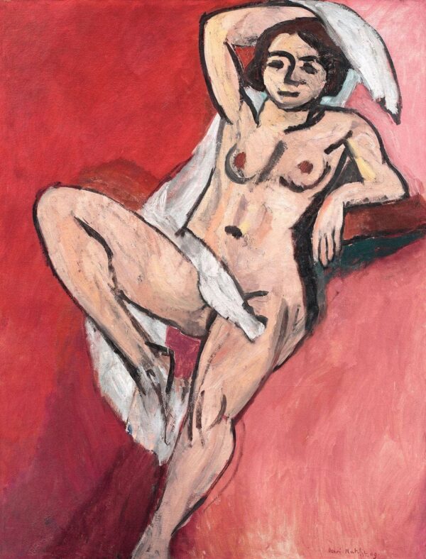 Nude with a White Scarf - Matisse