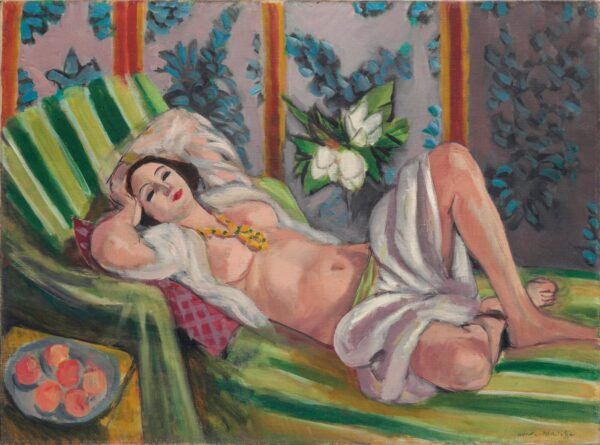 Odalisque with Magnolias - Matisse