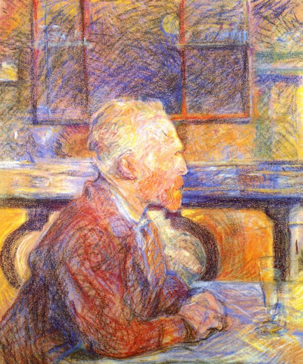 Portrait of Vincent van Gogh - Toulouse Lautrec