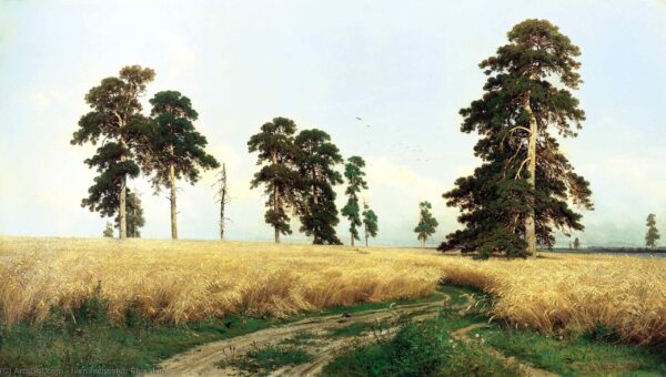 A Field of Rye - Ivan Shishkin