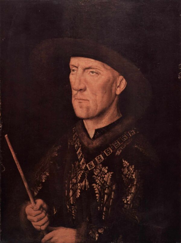 Portrait of Baudouin de Lannoy - Jan Van Eyck