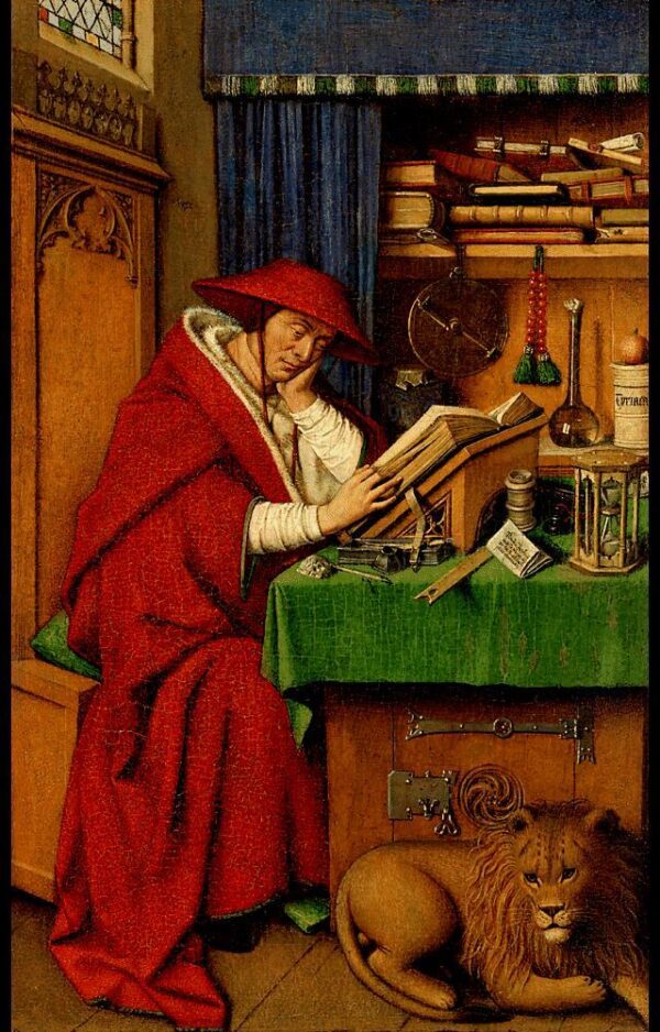 Saint Jerome in His Study - Jan Van Eyck