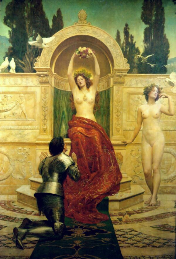 Scene from the Venusberg of Tannhäuser by John Collier