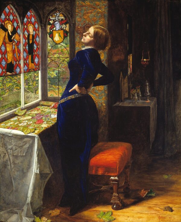 Mariana – John Everett Millais Oil Painting Reproduction for Sale