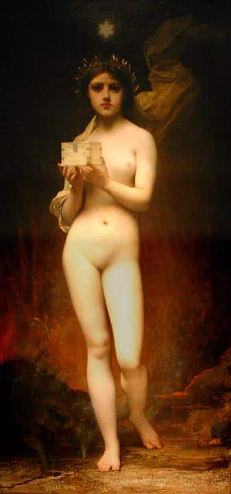 Pandora, 1872 - Jules Lefebvre