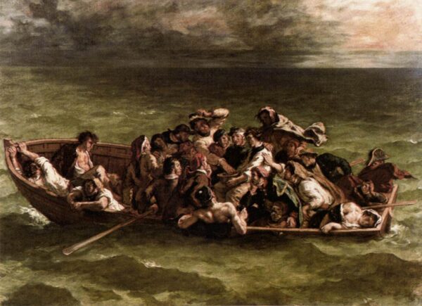 The Shipwreck of Don Juan - Eugène Delacroix