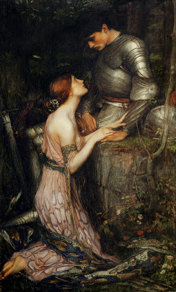 Lamia and the soldier - John William Waterhouse