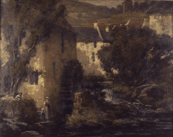 Water Mill - Gustave Courbet Oil Painting Reproduction