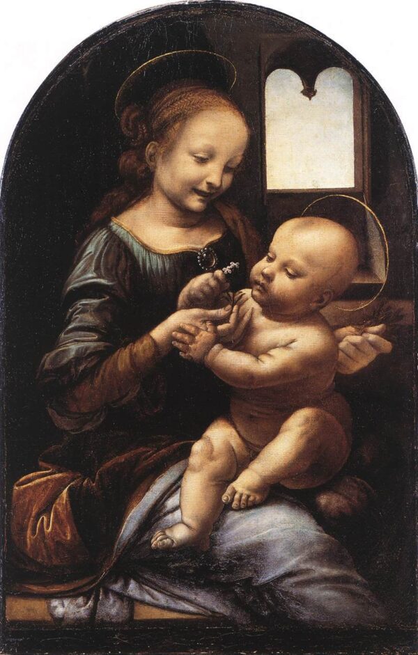 Madonna Benois by Leonardo da Vinci Oil Painting Reproduction - High Quality Art Replica