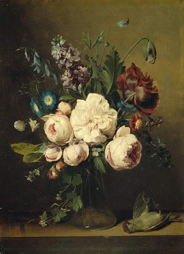 A Vase of Flowers - Louis Boilly