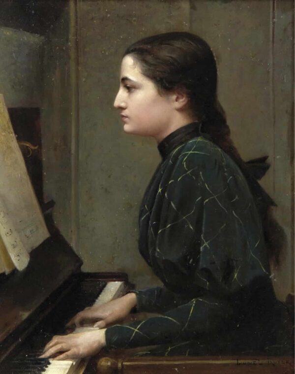 The piano recital - Lionel Royer